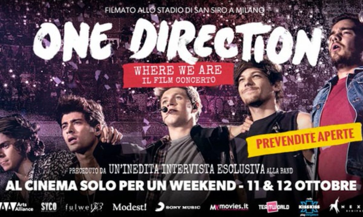 ワン ダイレクションのコンサート映画 One Direction Where We Are The Concert Film 予告編が公開 きらきらペリー