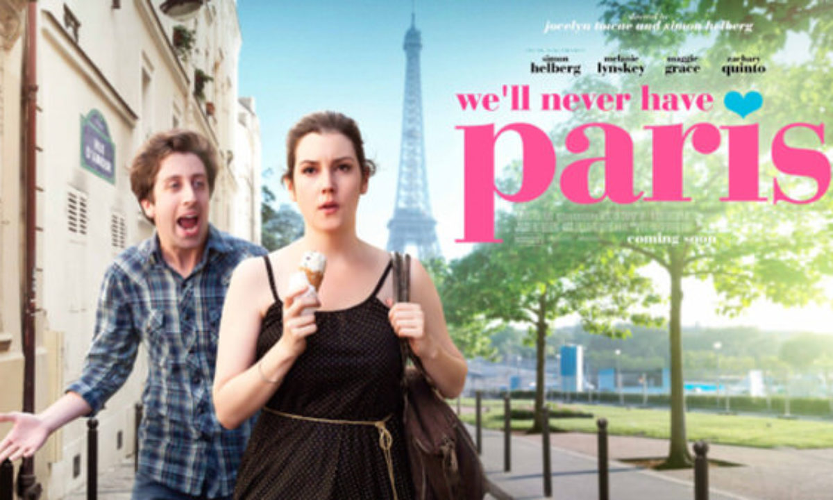 ラブコメ映画 We Ll Never Have Paris ザカリー クイント サイモン ヘルバーク出演 きらきらペリー